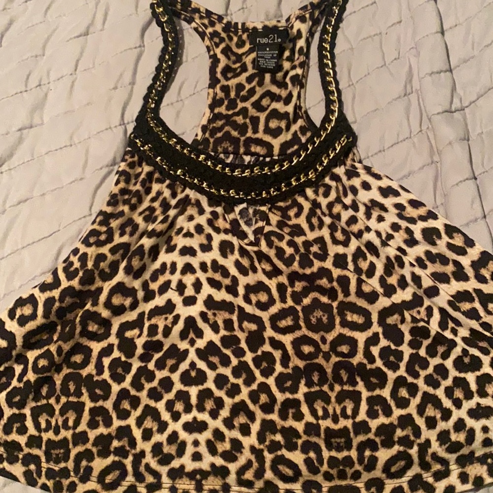 - Rue21 Leopard Print Tank Top